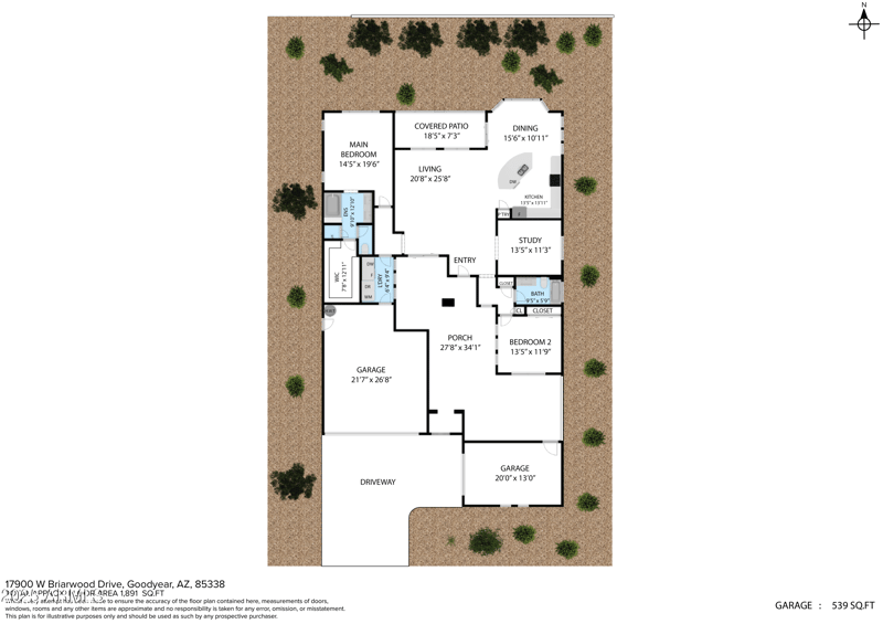 17900 Briarwood Dr, Goodyear, AZ 85338