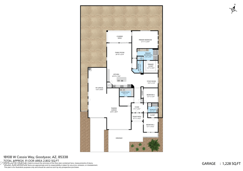 18108 Cassia Way, Goodyear, AZ 85338