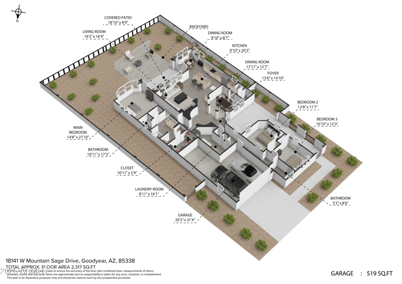 18141 Mountain Sage Dr, Goodyear, AZ 85338