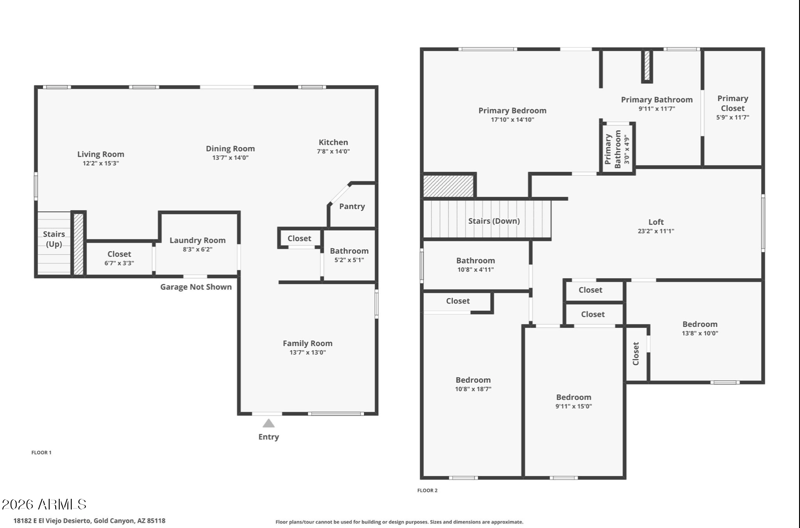 18182 El Viejo Desierto --, Gold Canyon, AZ 85118