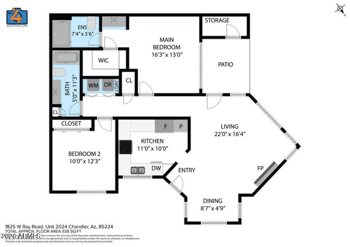 1825 W Ray Rd #2124, Chandler, AZ 85224