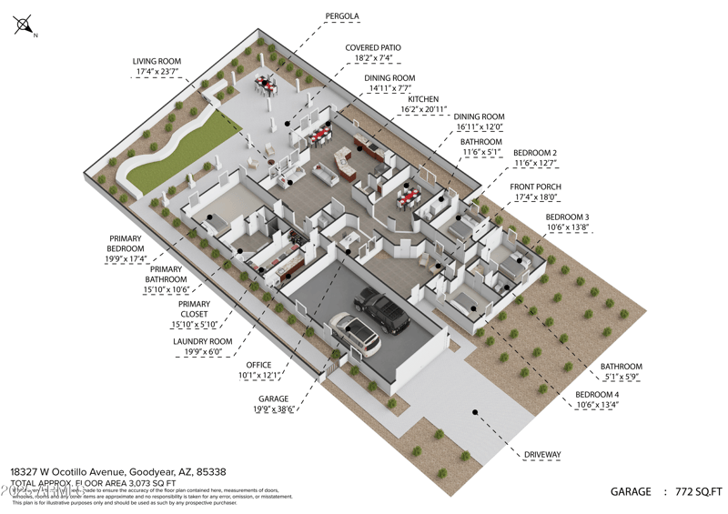 18327 Ocotillo Ave, Goodyear, AZ 85338