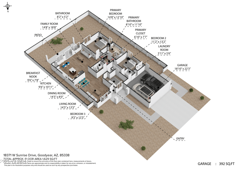 18371 Sunrise Dr, Goodyear, AZ 85338