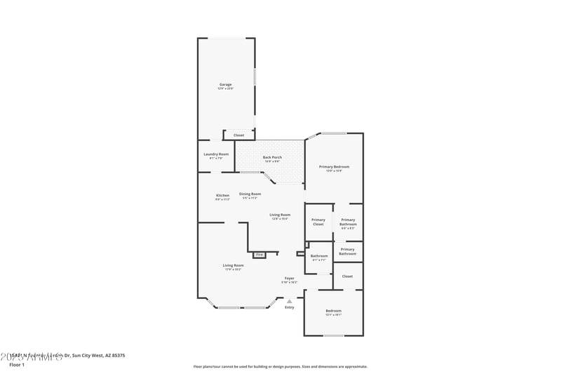 18424 Spanish Garden Dr, Sun City West, AZ 85375