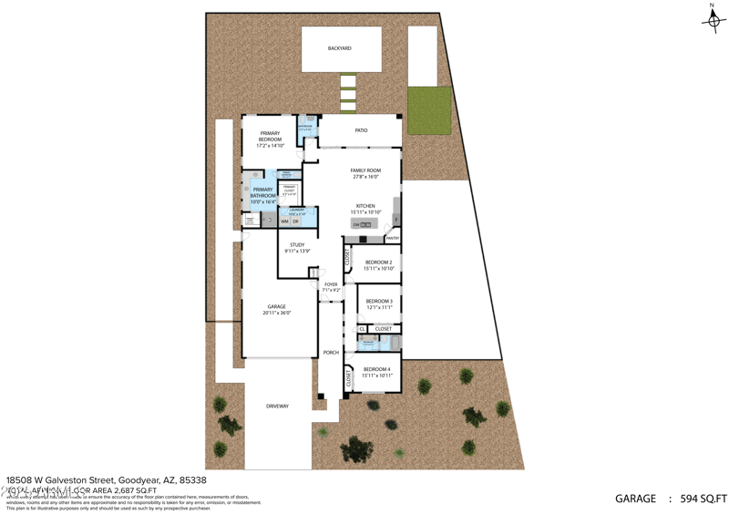 18508 Galveston St, Goodyear, AZ 85338