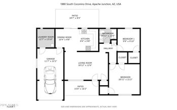 1880 Coconino Dr, Apache Junction, AZ 85120