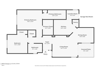 18846 N Palomar Dr, Sun City West, AZ 85375