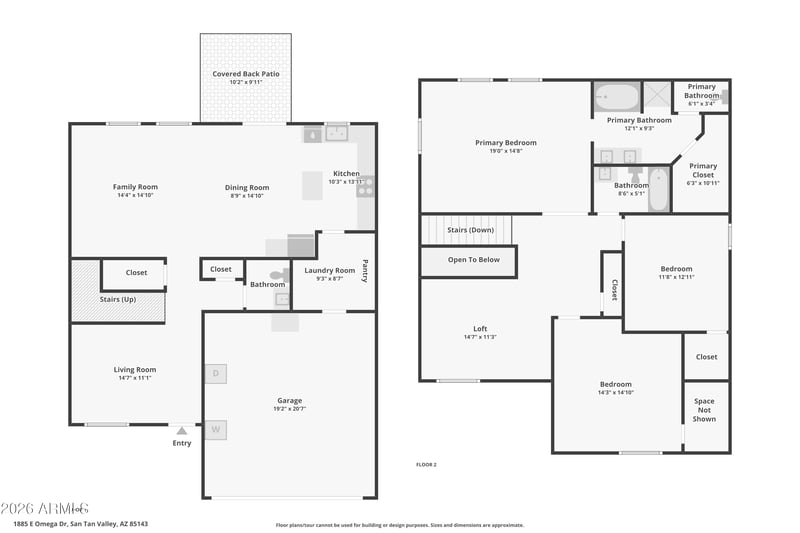 1885 Omega Dr, San Tan Valley, AZ 85143