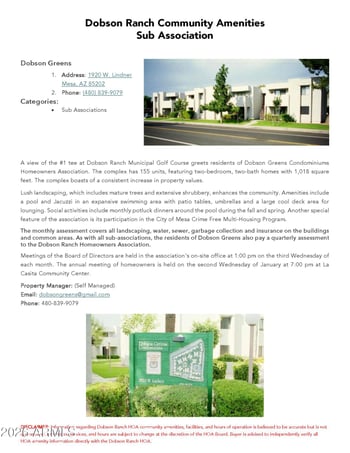 1920 Lindner Ave #107, Mesa, AZ 85202