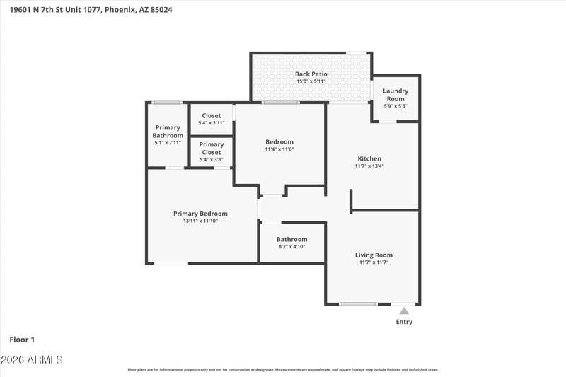 19601 N 7th St #1077, Phoenix, AZ 85024
