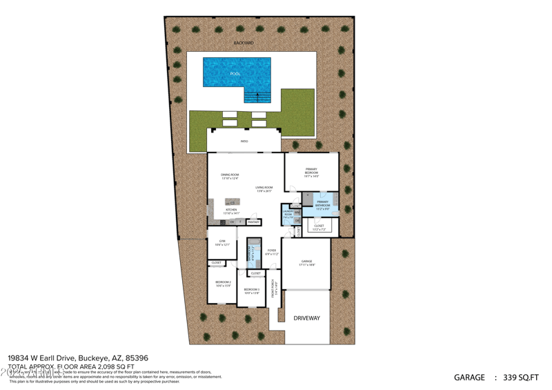 19834 Earll Dr, Buckeye, AZ 85396