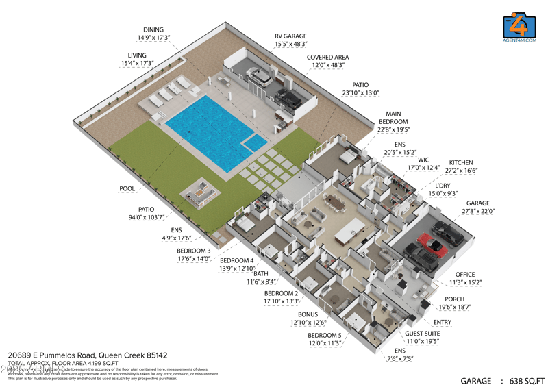 20689 Pummelos Rd, Queen Creek, AZ 85142