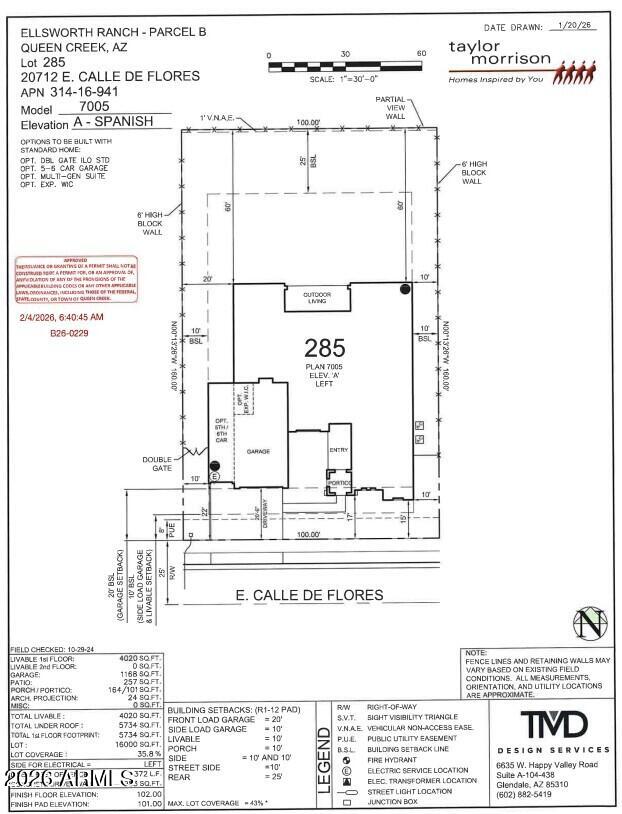 20712 Calle De Flores --, Queen Creek, AZ 85142