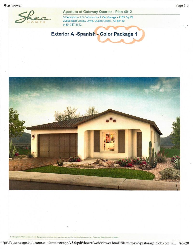 20847 E Sparrow Dr, Queen Creek, AZ 85142
