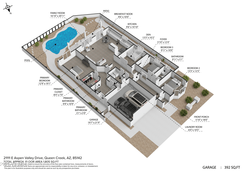 21111 Aspen Valley Dr, Queen Creek, AZ 85142