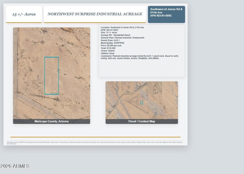 211xx W Yearling Rd #-, Wittmann, AZ 85361