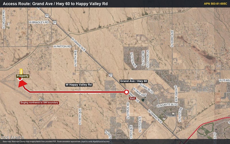 211xx W Yearling Rd #-, Wittmann, AZ 85361