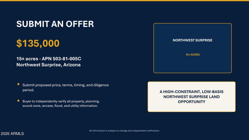 211xx W Yearling Rd #-, Wittmann, AZ 85361