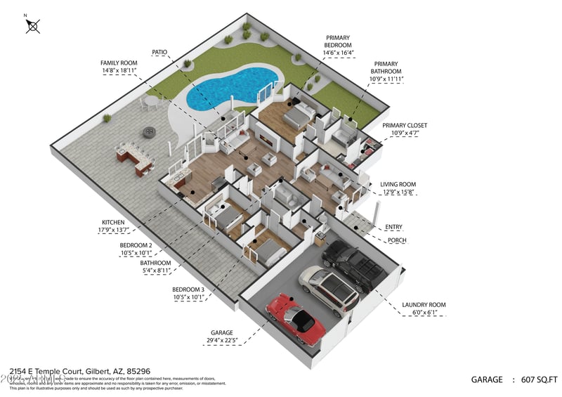 2154 Temple Ct, Gilbert, AZ 85296