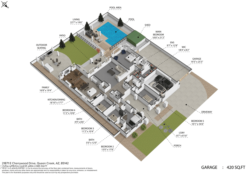 21871 Cherrywood Dr, Queen Creek, AZ 85142