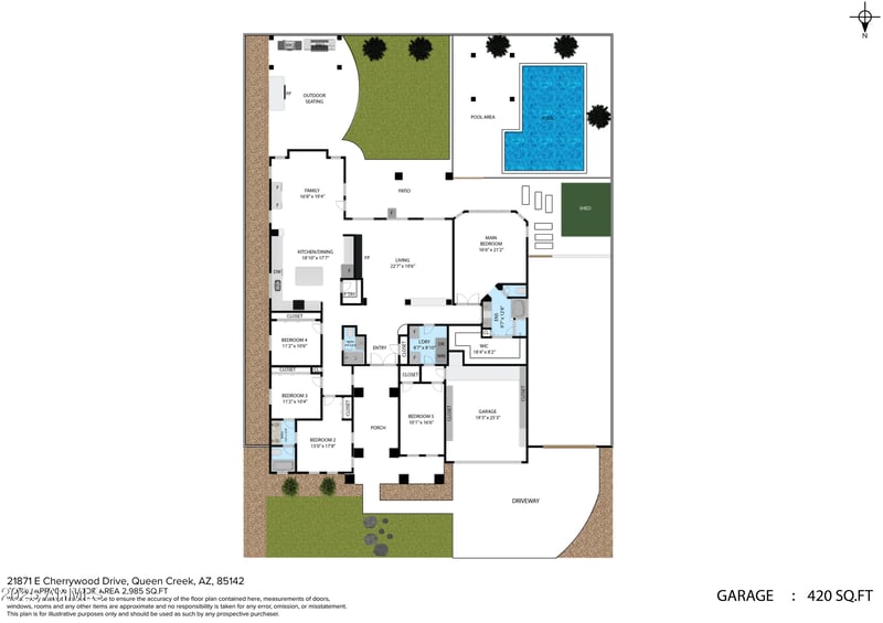 21871 Cherrywood Dr, Queen Creek, AZ 85142