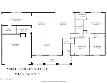 2204 Dartmouth St, Mesa, AZ 85213