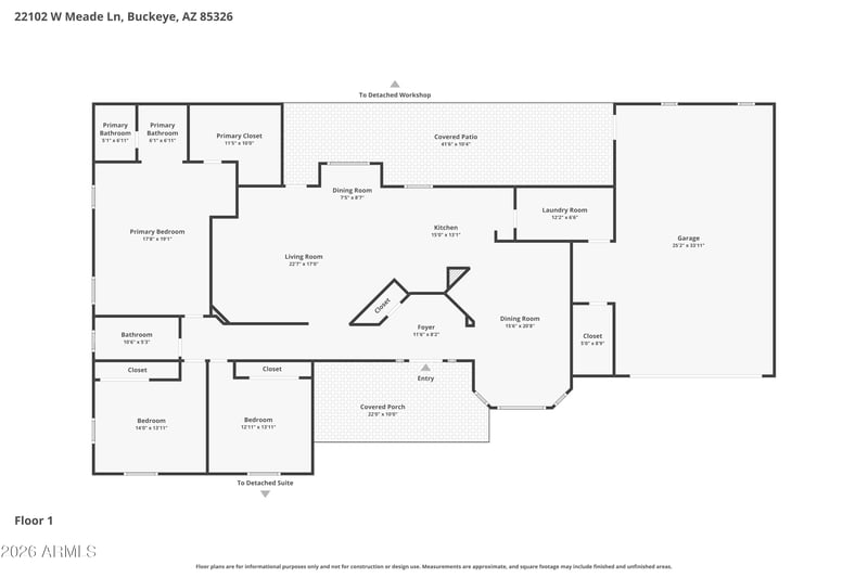 22102 Meade Ln, Buckeye, AZ 85326