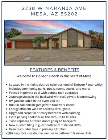 2238 W Naranja Ave, Mesa, AZ 85202