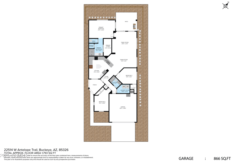 22514 Antelope Trl, Buckeye, AZ 85326