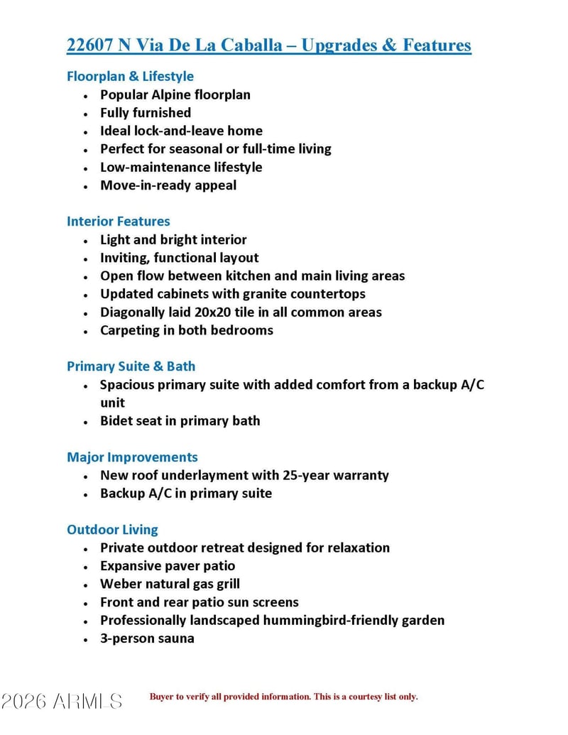 22607 Via De La Caballa --, Sun City West, AZ 85375