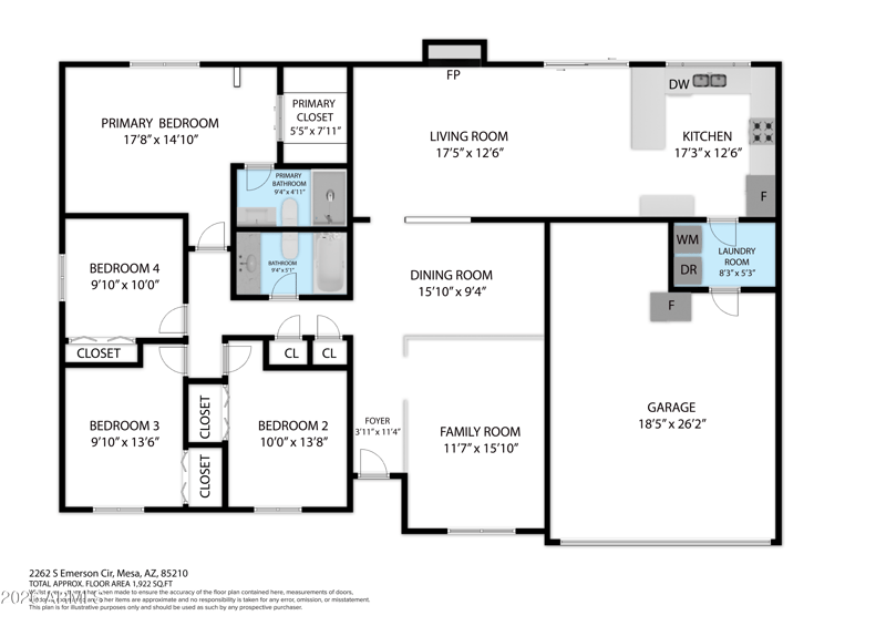 2262 S Emerson Cir, Mesa, AZ 85210