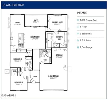2416 Dolcetto Dr, San Tan Valley, AZ 85143