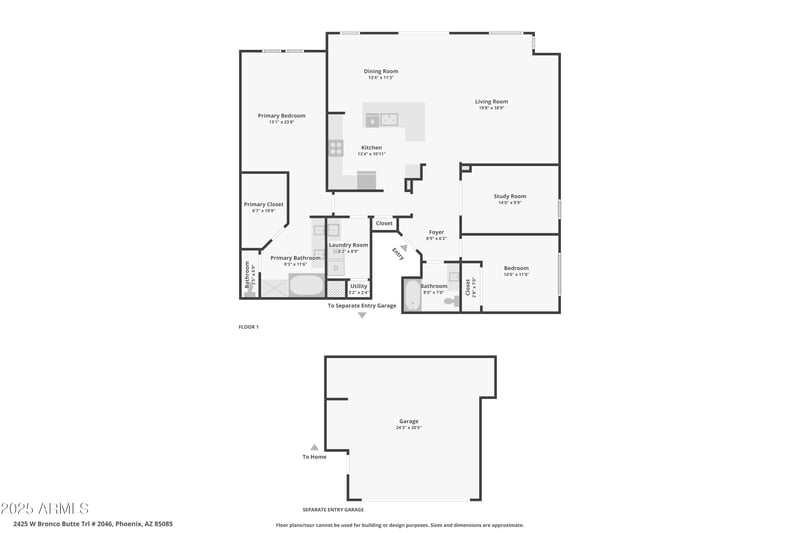 2425 Bronco Butte Trl #2046, Phoenix, AZ 85085