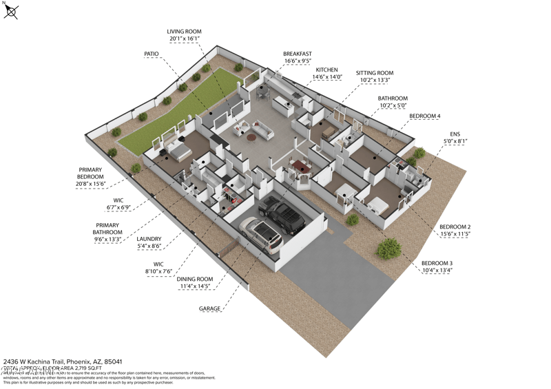 2436 Kachina Trl, Phoenix, AZ 85041