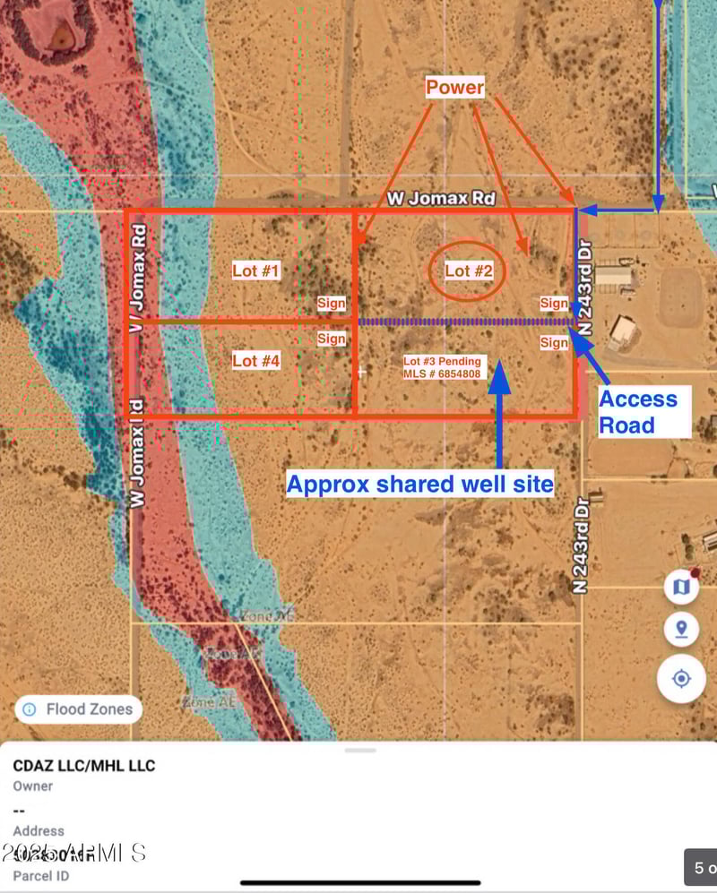 243XXX Jomax Lot #2 Rd #-, Wittmann, AZ 85361