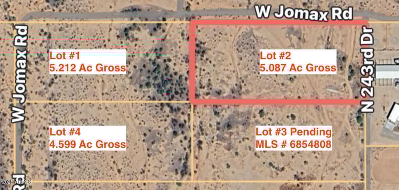 243XXX Jomax Lot #2 Rd #-, Wittmann, AZ 85361
