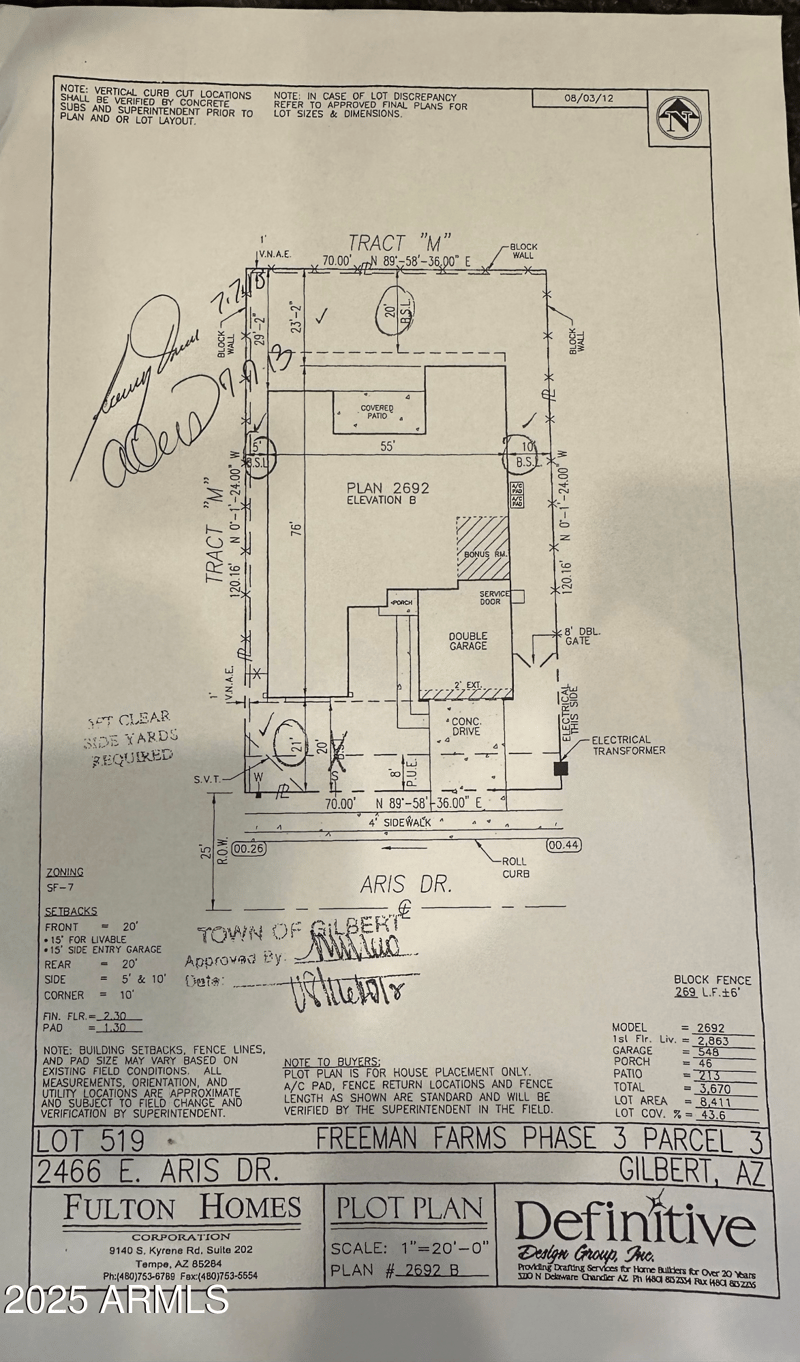 2466 Aris Dr, Gilbert, AZ 85298