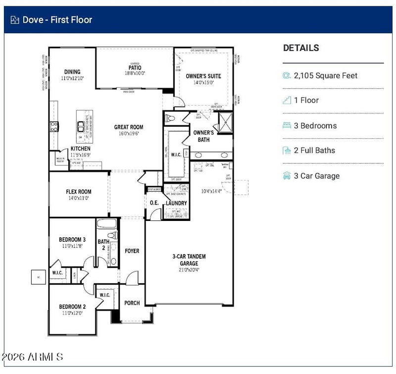 2520 E Dolcetto Dr, San Tan Valley, AZ 85143