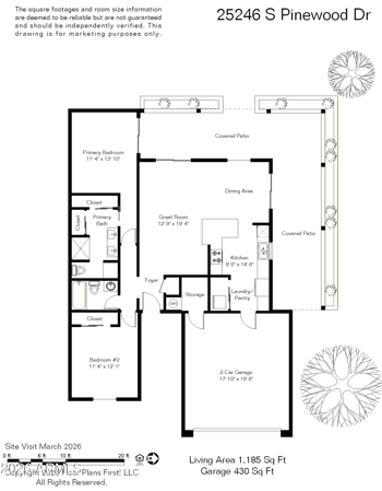25246 Pinewood Dr, Sun Lakes, AZ 85248