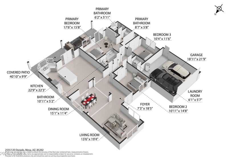 2555 S El Dorado St, Mesa, AZ 85202