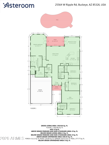 25564 Ripple Rd, Buckeye, AZ 85326