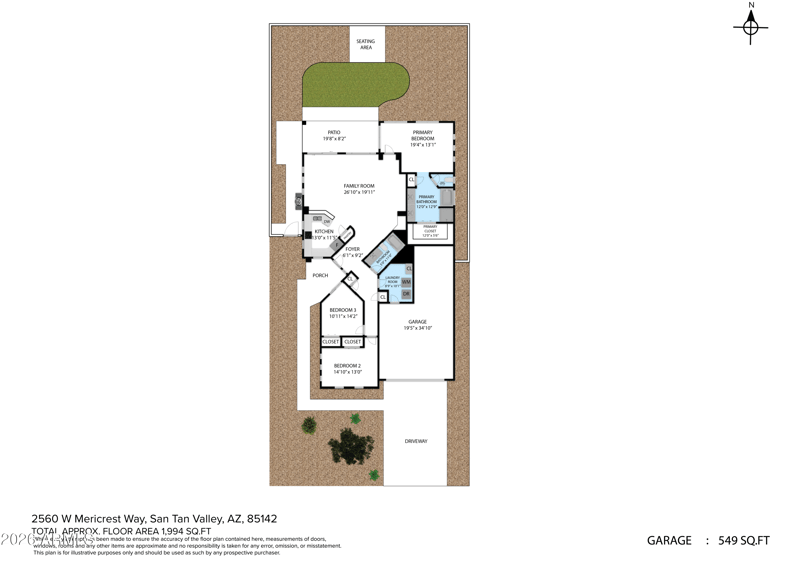 2560 Mericrest Way, San Tan Valley, AZ 85144