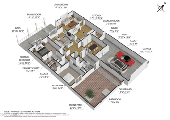 25608 Pinewood Dr, Sun Lakes, AZ 85248