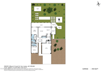 25635 Beech Creek Dr, Sun Lakes, AZ 85248