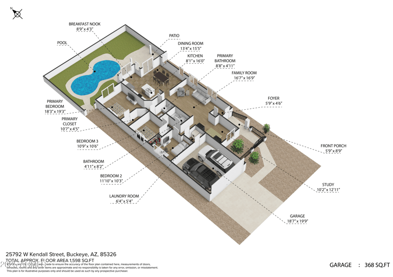 25792 Kendall St, Buckeye, AZ 85326