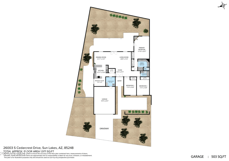 26003 Cedarcrest Dr, Sun Lakes, AZ 85248