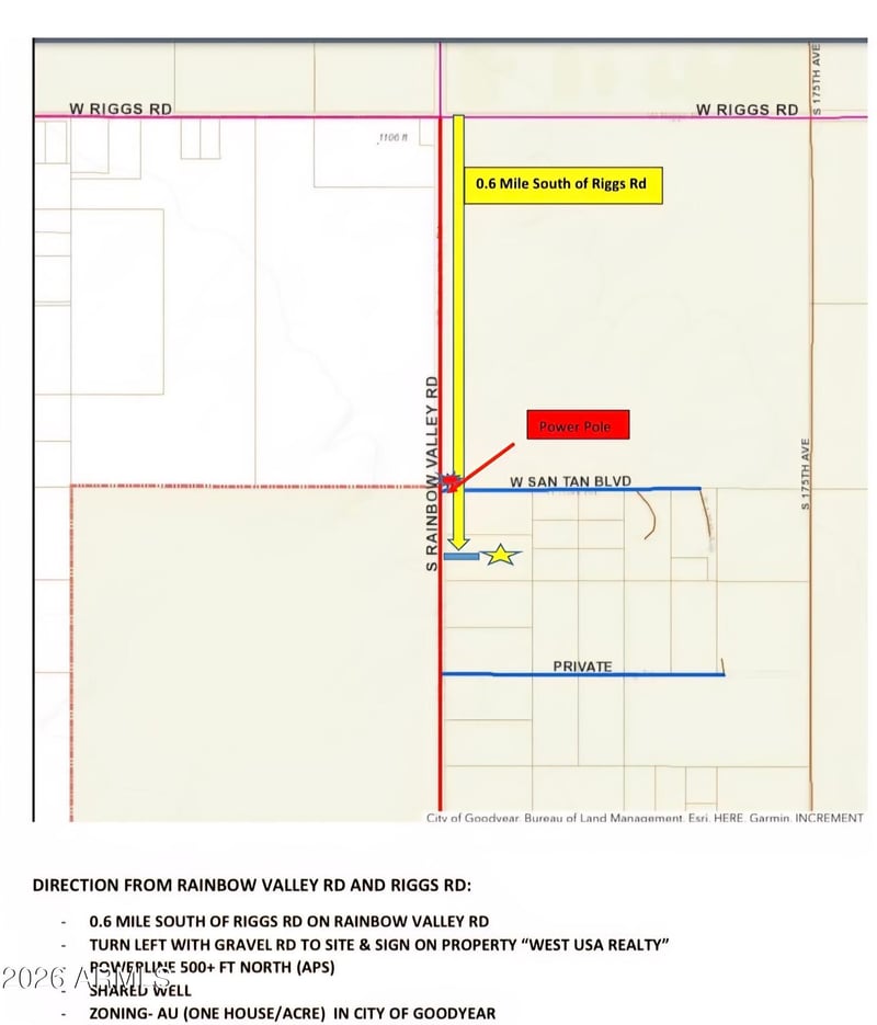 260xx S Rainbow Valley Rd #1, Goodyear, AZ 85338