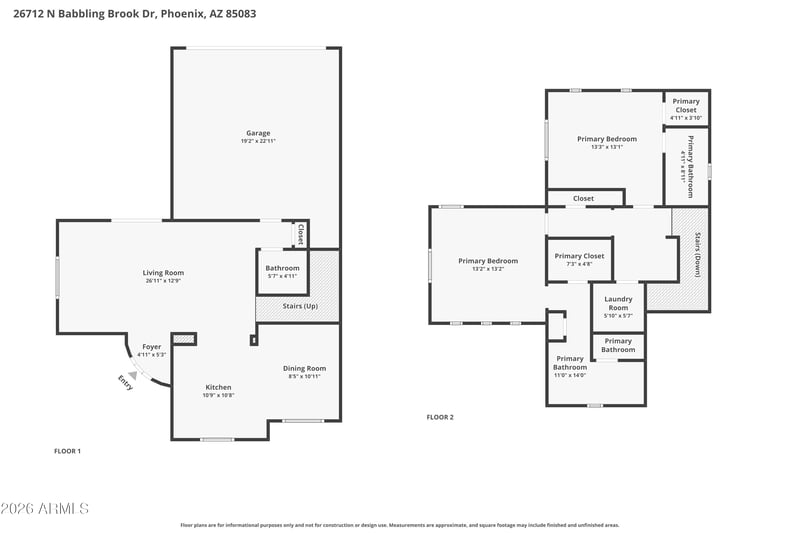26712 N Babbling Brook Dr, Phoenix, AZ 85083