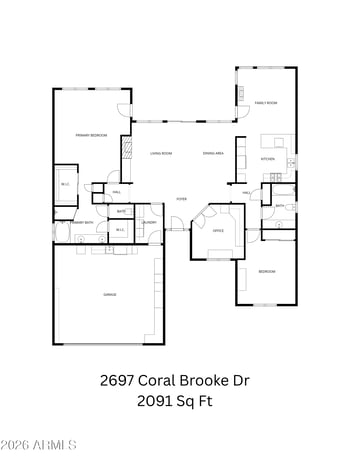 2697 Coral Brooke Dr, Sierra Vista, AZ 85650
