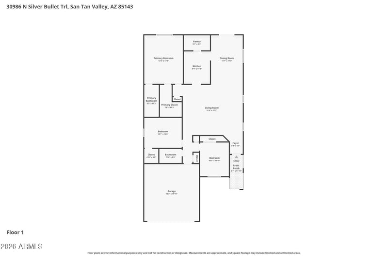 30986 Silver Bullet Trl, San Tan Valley, AZ 85143